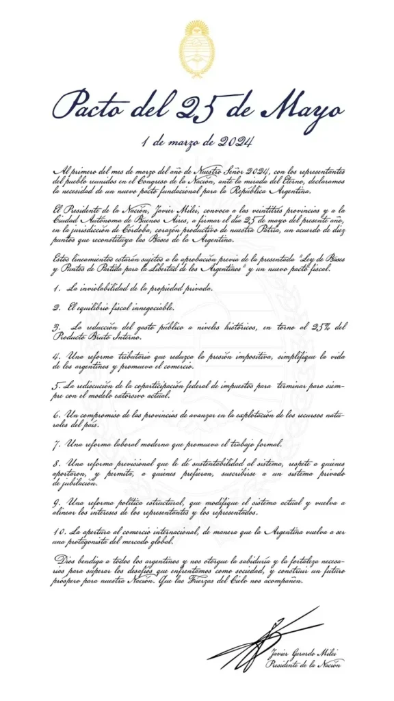 pacto de mayo