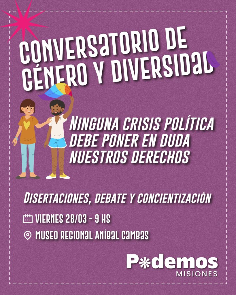 Realizarán un conversatorio para poner en valor la agenda de género que impulsa la Provincia 1 WhatsApp Image 2025 03 26 at 11.16.24