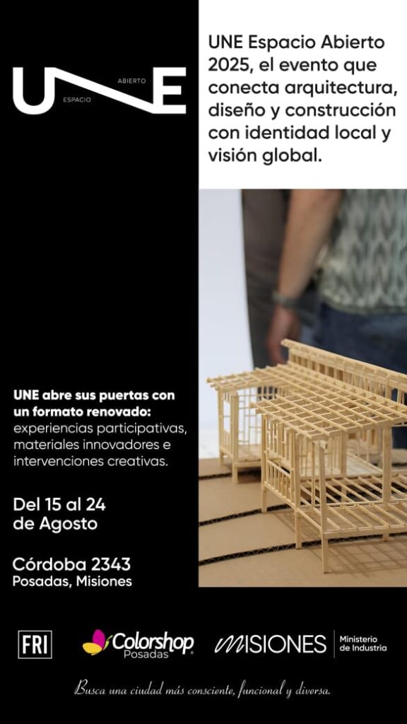 UNE Espacio Abierto 2025: arquitectura, diseño e innovación con identidad local 18 WhatsApp Image 2025 08 08 at 9.25.47 AM
